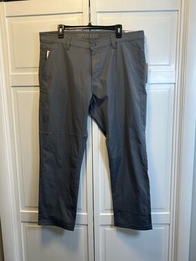 Copper & Oak Men’s Gray Momentum Utility Chino Pants Size 38